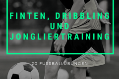 Fußballübungen für dein Fußballtraining. Paket 02 - E-Book: Dribbel-, Jonglier- und Fintentraining in 20 Übungen