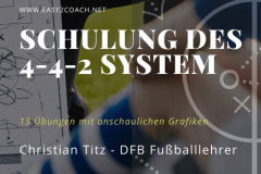 4-4-2 Fußballübungen für dein Fußballtraining. Paket 24 - E-Book: Schulung des 4-4-2 System