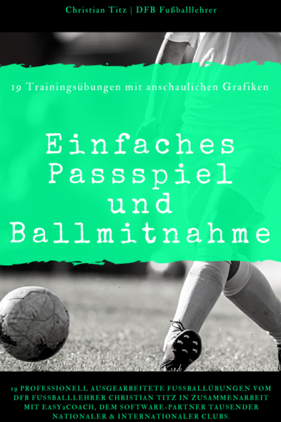 Paket 01 Fußballtraining | Passspiel und Ballmitnahme in 19 Fußballübungen